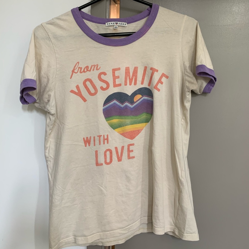 Vintage Yosemite Graphic Ringer T-Shirt - Picture 7 of 10